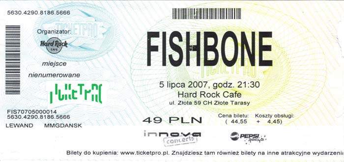 fishbone warszawa 2007-07-05
