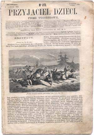 Przyjaciel Dzieci - rok 4 - nr 171 (9 lipca 1864)