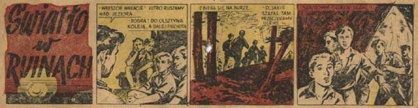 światło w ruinach