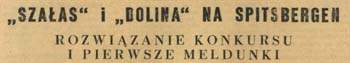 Szałas i Dolina