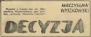 Decyzja
