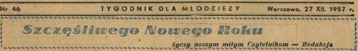 Przygoda nr 46 (27.XII.1957)