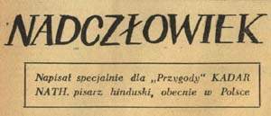 Nadczłowiek