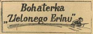 Bohaterka Zielonego Erinu