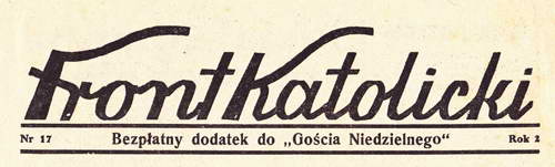 Front Katolicki