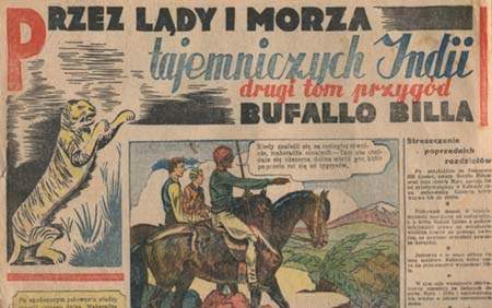 Przez Lądy i Morza Tajemniczych Indii - Przygody Bufallo Billa