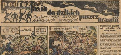 Podr�ż Jasia do dzikich puszcz Brazylii
