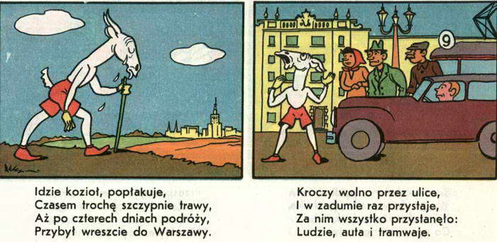Koziołek Matołek - przed i powojenny