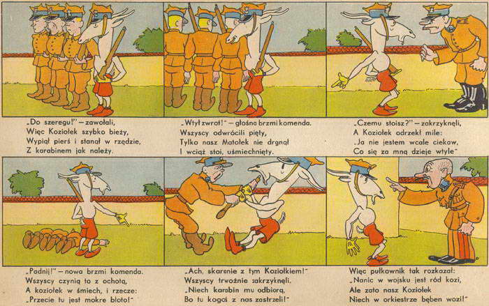 Koziołek Matołek - przed i powojenny