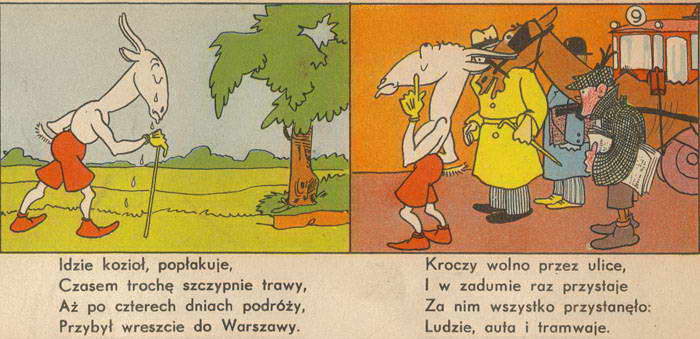 Koziołek Matołek - przed i powojenny