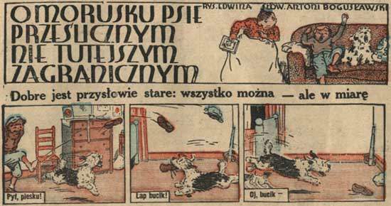O Morusku, psie prześlicznym, nie tutejszym - zagranicznym