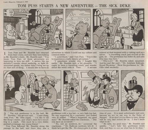 Leader Magazine - Tom Puss: The sick Duke