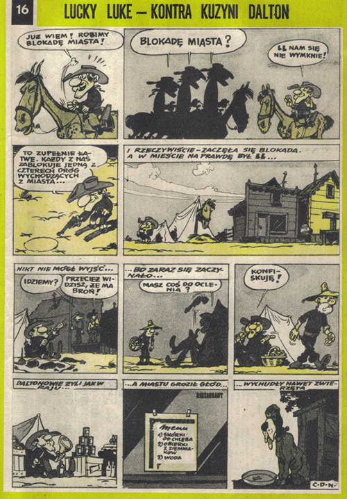 Lucky Luke - kontra kuzyni Dalton