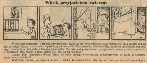 Narodowiec - Wicek przyjacielem zwierząt