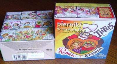 Pudełko po piernikach - Tytus, Romek i A'Tomek