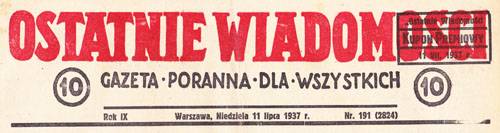 Ostatnie Wiadomości