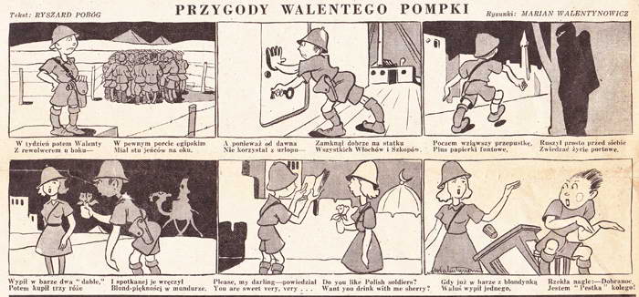 Polska Walcząca - Przygody Walentego Pompki