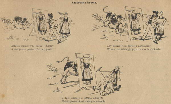 Praca - Zazdrosna krowa