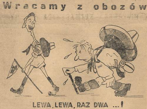 Pierwsze rysunki Henryka Chmielewskiego w świecie Przyg�d