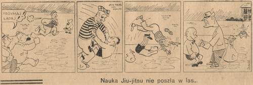 Pierwsze rysunki Henryka Chmielewskiego w świecie Przyg�d