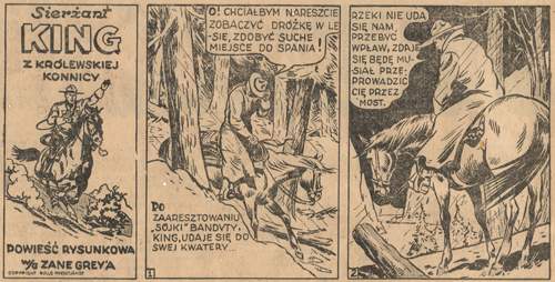 Sierżant King z kr�lewskiej konnicy
