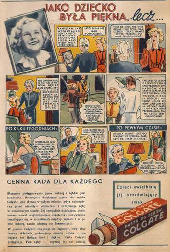 światowid - reklama Colgate