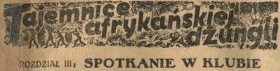 Tajemnice Afryka�skiej Dżungli