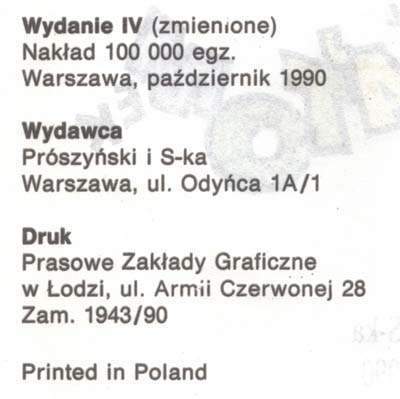 Tytus, Romek i A'Tomek - księga II - wyd 4 (1990)