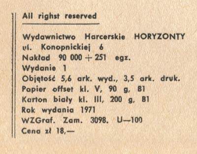 Tytus, Romek i A'Tomek - księga VI - wyd 1 (1971)
