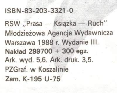 Tytus, Romek i A'Tomek - księga VIII - wyd 3 (1988)
