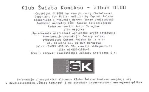 Tytus, Romek i A'Tomek - księga ZERO - wyd 1 (2002)