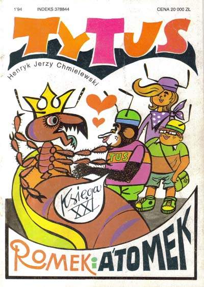 Tytus, Romek i A'Tomek - księga XXI - wyd 1 (1994)
