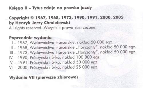Tytus, Romek i A'Tomek - księga II - wyd 7 (2005)