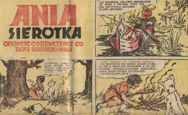Ania Sierotka - opowieść o dziewczynce co złote serduszko miała