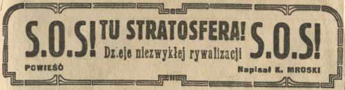 S.O.S. Tu Stratosfera!