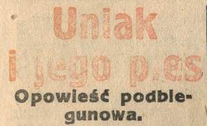 Uniak i Jego Pies